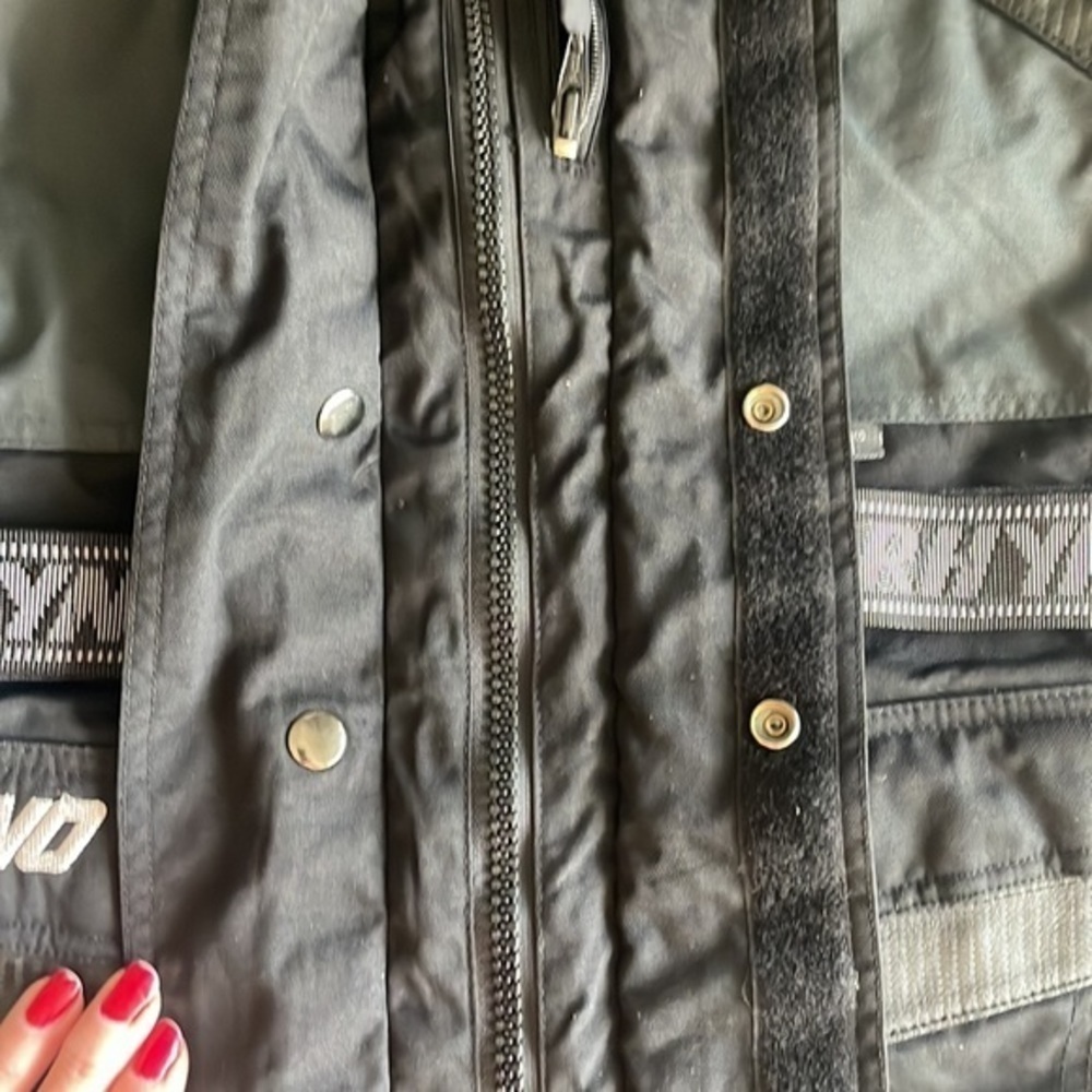 Rhyno jacket XL motorcylce Bikercore black and gray - Picture 10 of 13